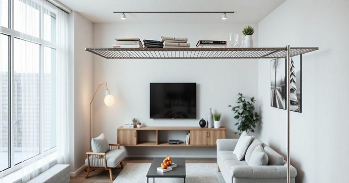 Estante de Aço Inox Cromado Aramado: Versatilidade e Estilo