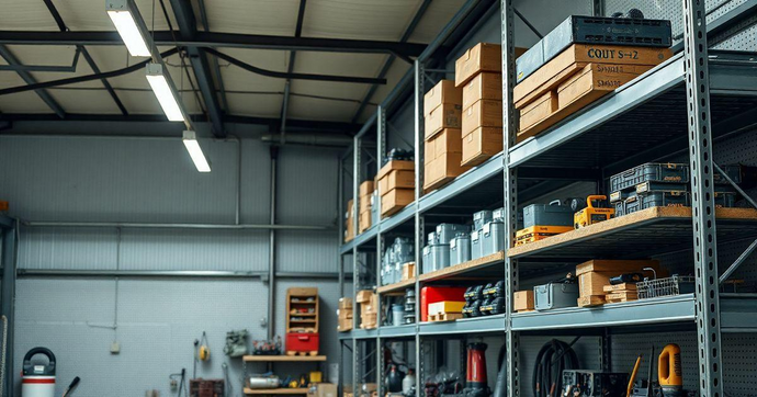 Estante de Aço Reforçada Industrial: Durabilidade e Versatilidade
