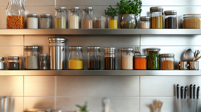 Prateleira de aço inox para cozinha: Durabilidade e Estilo