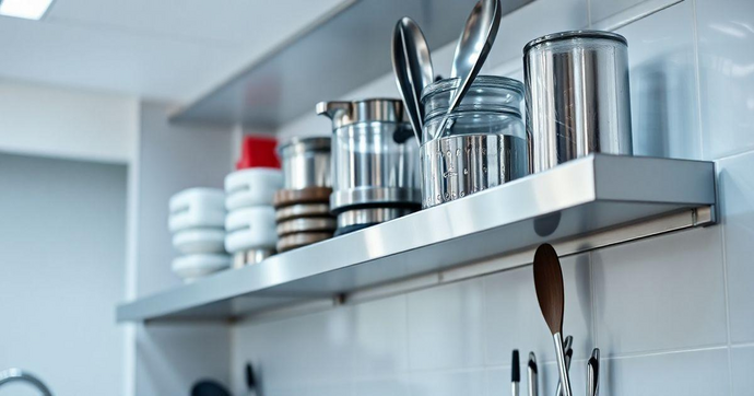 Prateleira de Aço Inox: Durabilidade e Estilo