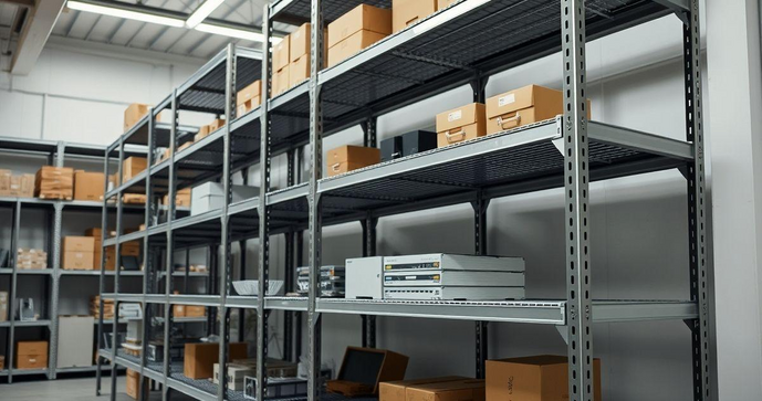 Estante Industrial de Aço: Praticidade e Estilo