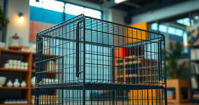 Gaiola Aramada Desmontável: Praticidade e Versatilidade