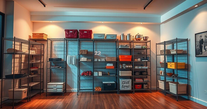 Gaiola Rack Aramado: Organização e Estilo