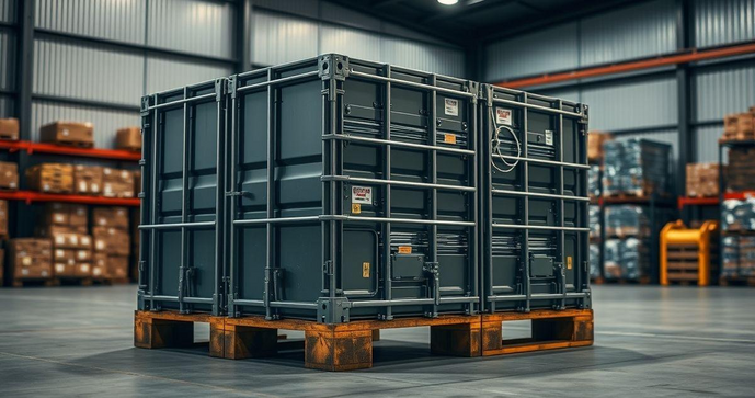 Pallet de Contenção em Aço Carbono: Proteção Eficiente