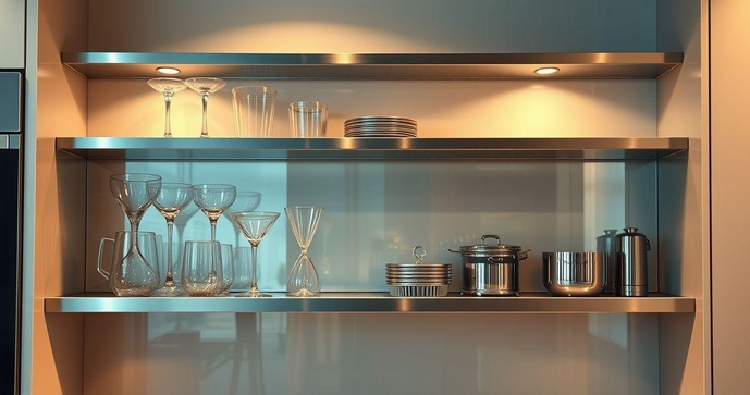 Prateleira de Inox: Praticidade e Estilo