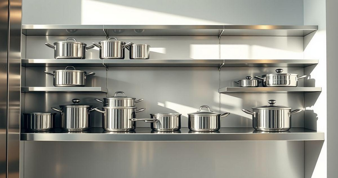 Tudo sobre Estante de Aço Inox para Cozinha e Seus Benefícios