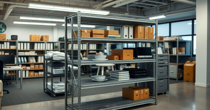 Estante de Aço 4 Prateleiras: A Solução Perfeita para Organização