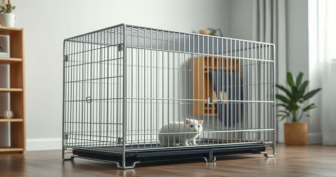 Gaiola Aramada Desmontável para Criação de Animais e Organização de Espaços