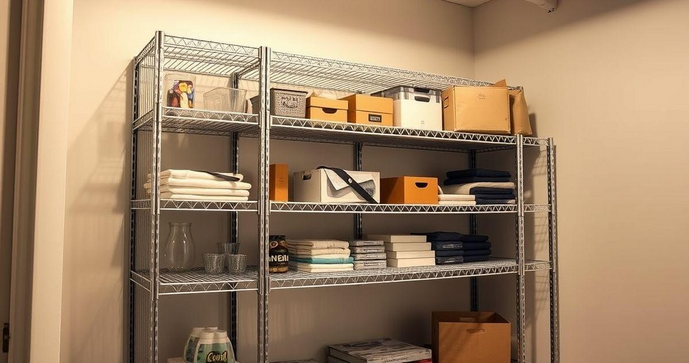 Gaiola rack aramado é a melhor opção para organização e espaços reduzidos