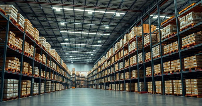 Porta pallet industrial é a solução ideal para otimizar seu espaço de armazenamento