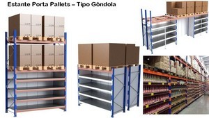 gondolas e porta paletes
