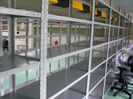 prateleira reforçada de aço prateleira reforçada de aço