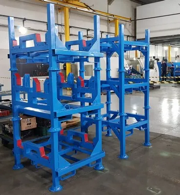 Rack Metálico Empilhável Desmontável